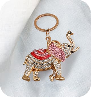 Rhinestone Keychains