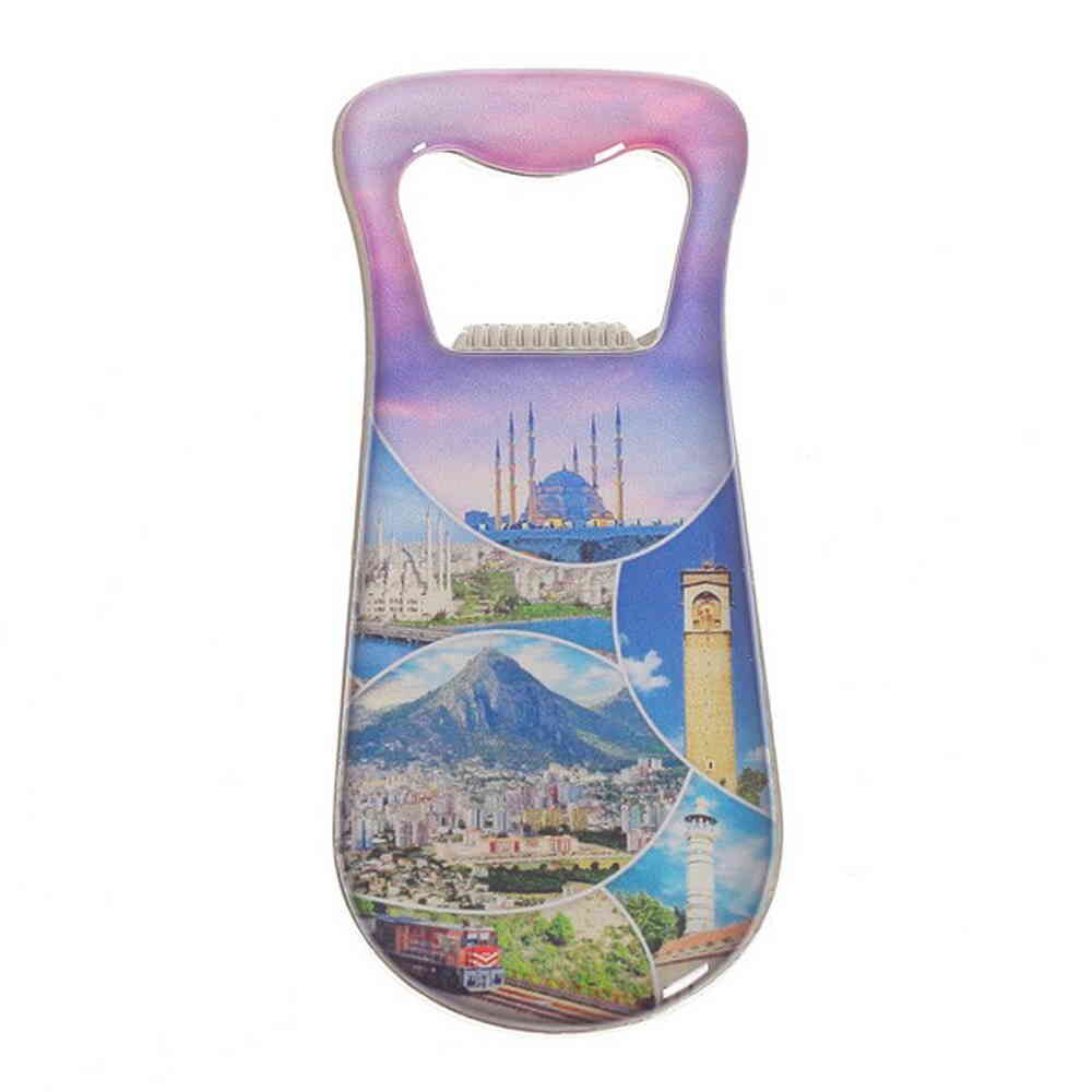 Toptan Adana Temalı Myros Metal Damla Açacak Magnet 95x42 Mm