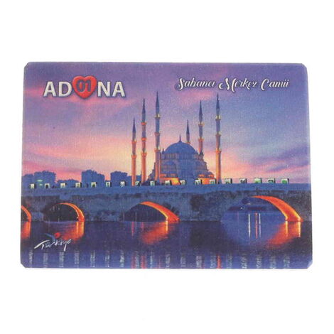 Toptan Adana Temalı Uv Baskılı Kontra Magnet 93x68 mm - 3