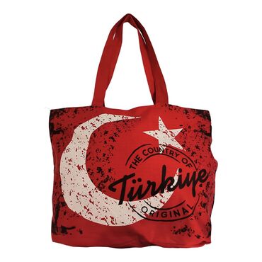 Aging Effect T rkiye Themed Beach Bag - Myros