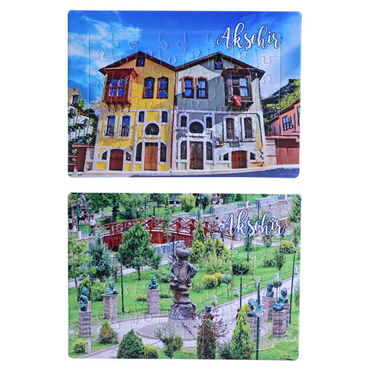 Toptan Akşehir Temalı Uv Baskılı Puzzle 130x180 mm - 2