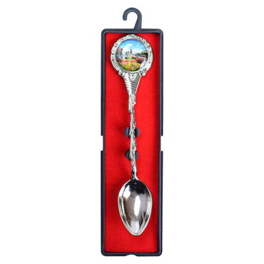 Aksehir Themed Collectible Souvenir Metal Tea Spon With Giftbox 25x130 mm - 5