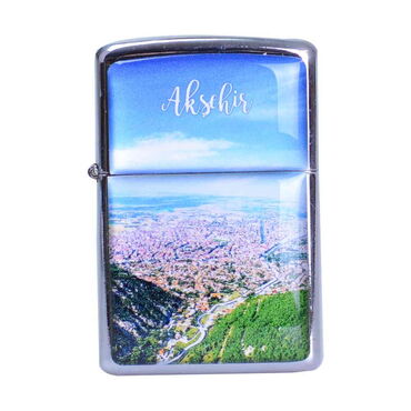 Aksehir Themed Custom Printed Metal Gasoline Lighter - 3