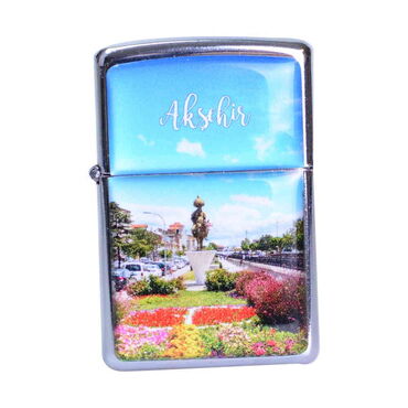 Aksehir Themed Custom Printed Metal Gasoline Lighter - 4