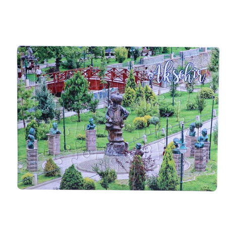 Aksehir Themed Customised Paper Jigsaw Puzzle 130x180 mm - 3