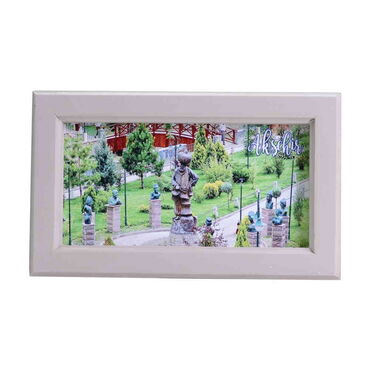 Aksehir Themed Medium Wooden Printed Frame 130x205 mm - 3