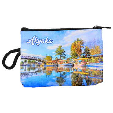 Akyaka Themed Turkish Woven Wallet 113x80x8 mm - 4