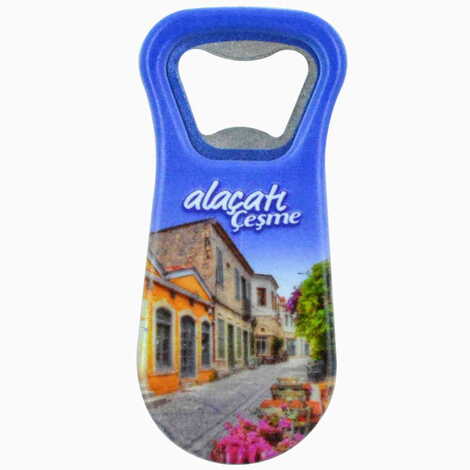 Alacati Region Themed Customised Uv Printed Plastic Base Plastic Base Bottle Opener 95x43 mm - 4