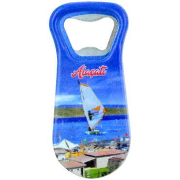 Alacati Region Themed Customised Uv Printed Plastic Base Plastic Base Bottle Opener 95x43 mm - 6