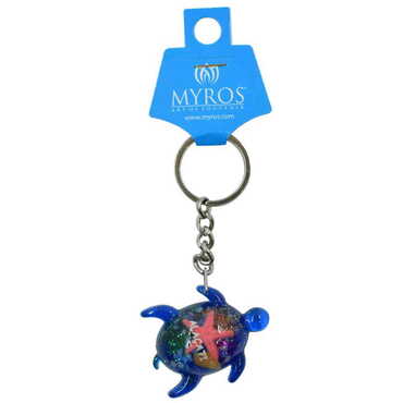 Alacati Themed Customised Transparent Polyester Keyring - 3