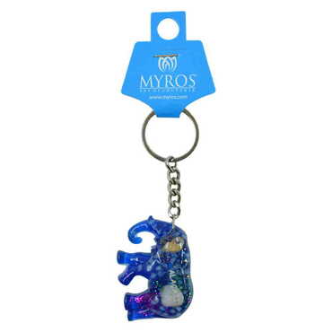 Alacati Themed Customised Transparent Polyester Keyring - 4