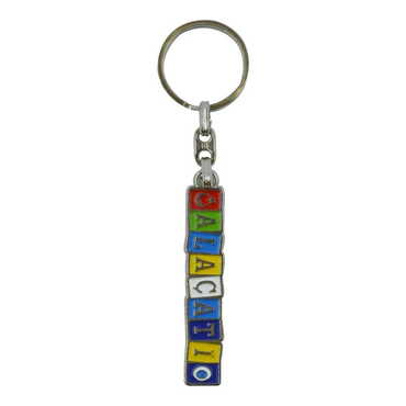 Alacati Themed Metal Customised Enamel Keychain - 3