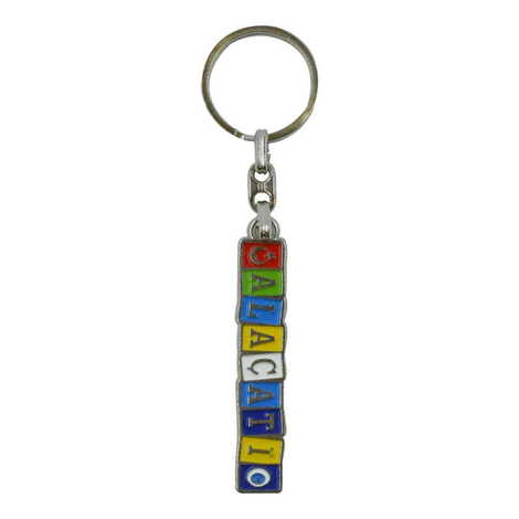 Alacati Themed Metal Customised Enamel Keychain - 3