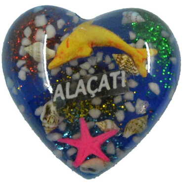 Alacati Themed Transparent Polyester Photo Fridge Magnet - 19