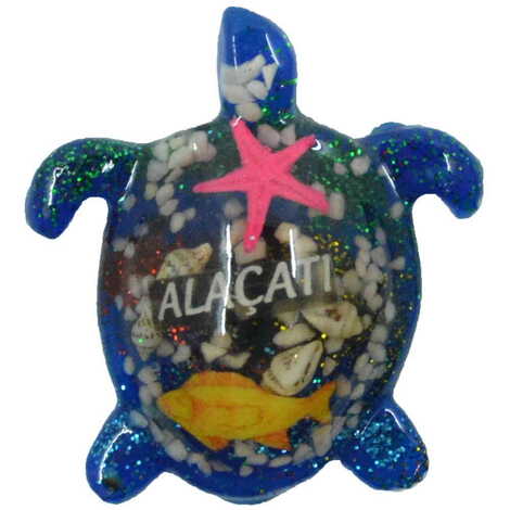 Alacati Themed Transparent Polyester Photo Fridge Magnet - 22