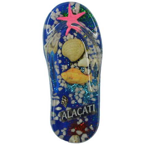 Alacati Themed Transparent Polyester Photo Fridge Magnet - 23