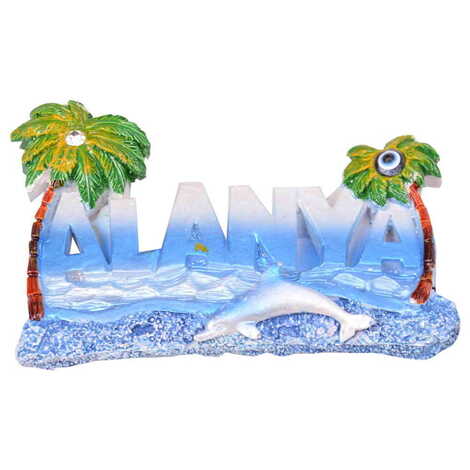 Toptan Alanya Temalı Polyester Magnet - 12