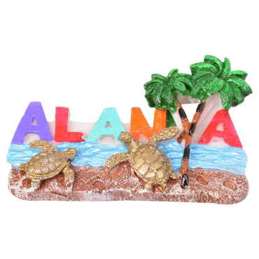 Toptan Alanya Temalı Polyester Magnet - 22