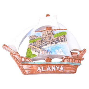 Toptan Alanya Temalı Polyester Magnet - 25