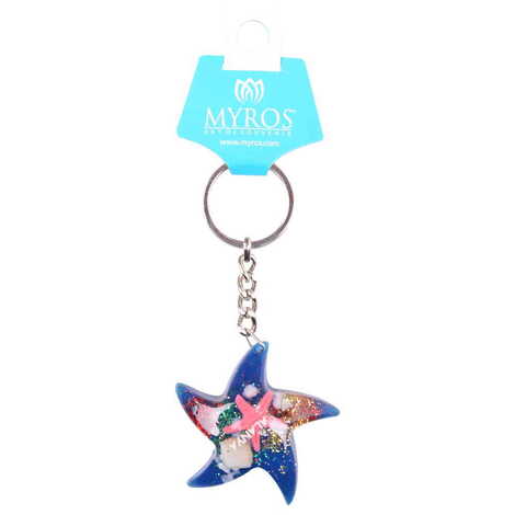 Alanya Themed Customised Transparent Polyester Keyring - 3