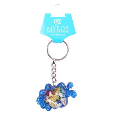 Alanya Themed Customised Transparent Polyester Keyring - 5