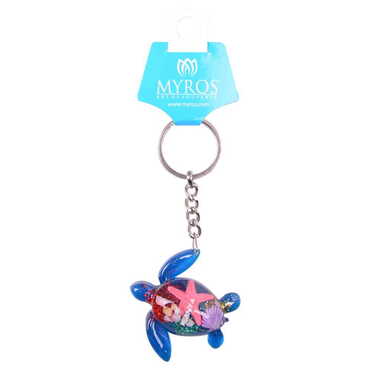 Alanya Themed Customised Transparent Polyester Keyring - 7