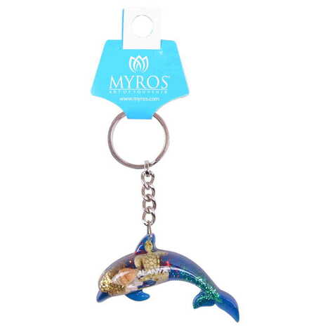 Alanya Themed Customised Transparent Polyester Keyring - 15