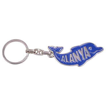 Alanya Themed Metal Customised Enamel Keychain - 5