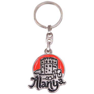 Alanya Themed Metal Customised Enamel Keychain - 14