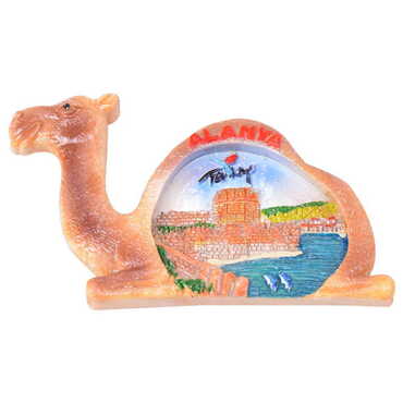 Alanya Themed Polyester Fridge Magnet - 26