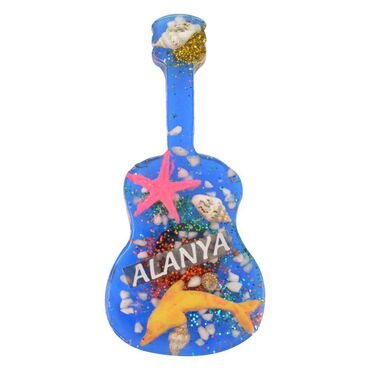 Alanya Themed Transparent Polyester Photo Fridge Magnet - 34