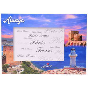 Alanya Themed UV Printed Photo Frame 10X15 Cm - 3