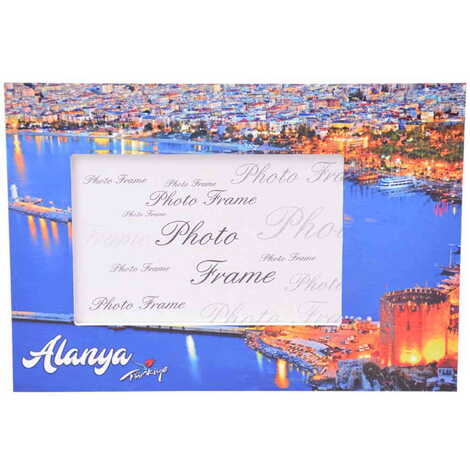 Alanya Themed UV Printed Photo Frame 10X15 Cm - 6