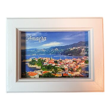 Toptan Amasra Temalı Ahşap Küçük Boy Çerçeve 120x150 mm - 5