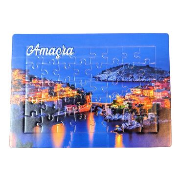 Toptan Amasra Temalı Uv Baskılı Puzzle 130x180 mm - 3