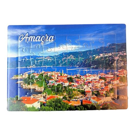 Toptan Amasra Temalı Uv Baskılı Puzzle 130x180 mm - 4