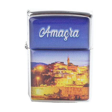 Amasra Themed Custom Printed Metal Gasoline Lighter - 2