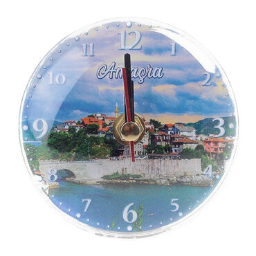 Amasra Themed Customised Fridge Magnet Clock - 4