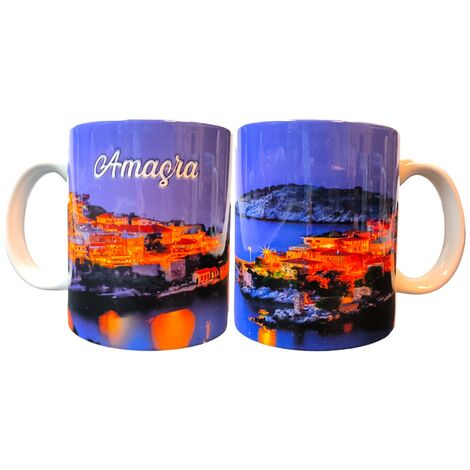 Amasra Themed Customised Porcelain Souvenir Travel Mug 80x95 mm - 7