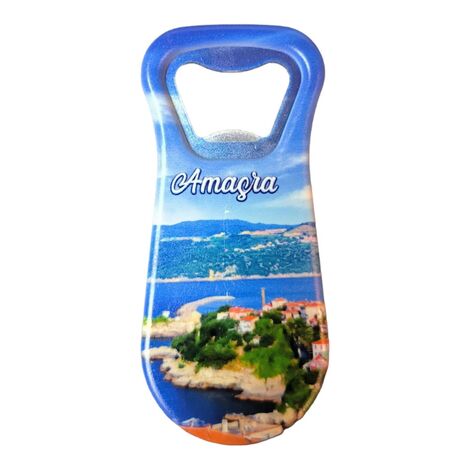 Amasra Themed Customised Uv Printed Plastic Base Plastic Base Bottle Opener 95x43 mm - 3