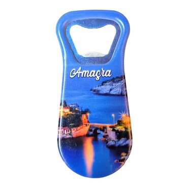 Amasra Themed Customised Uv Printed Plastic Base Plastic Base Bottle Opener 95x43 mm - 4