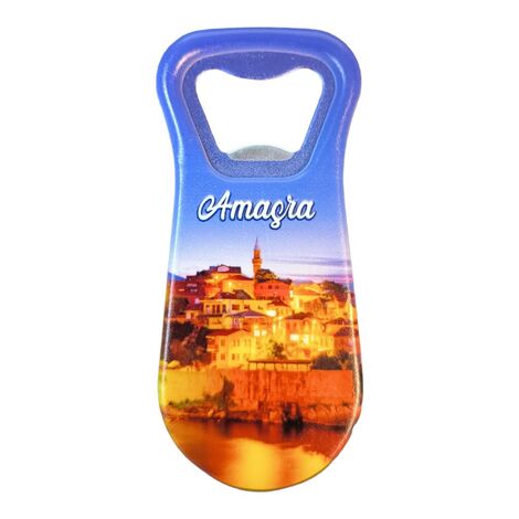 Amasra Themed Customised Uv Printed Plastic Base Plastic Base Bottle Opener 95x43 mm - 6