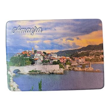 Amasra Themed Customised Uv Printed Rectangle Compact Mirror 85x62x11 mm - 6