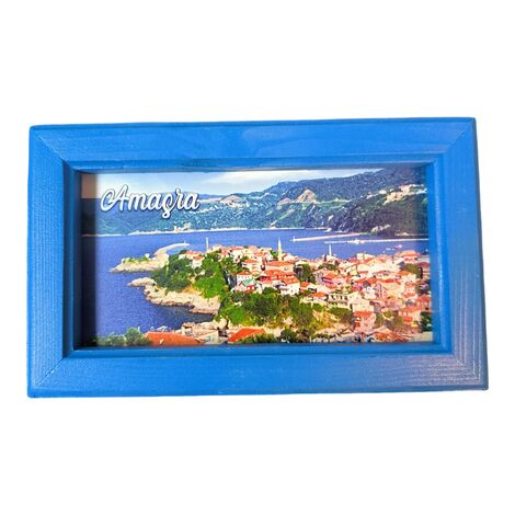 Amasra Themed Medium Wooden Printed Frame 130x205 mm - 4