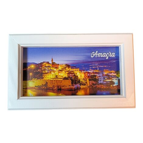 Amasra Themed Medium Wooden Printed Frame 130x205 mm - 5