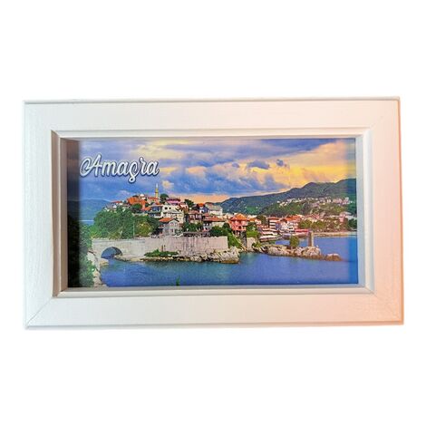 Amasra Themed Medium Wooden Printed Frame 130x205 mm - 6