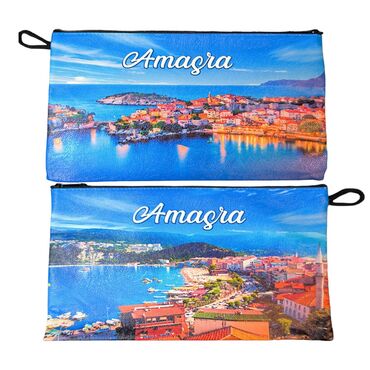 Amasra Themed Turkish Woven Wallet 215x155x8 mm - 3