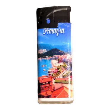 Amasra Themed UV Plastic White Printed Lighter - 2