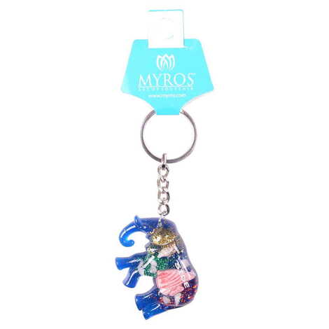 Animal Themed Customised Transparent Polyester Keyring - 4