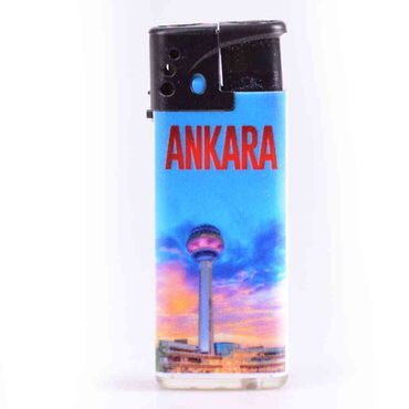 Toptan Ankara Temalı Uv Beyaz Çakmak 25.6 Mm X 68.7 Mm - 2